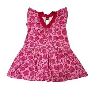 Tea Collection Crochet Neck Dress Size 3